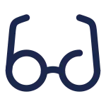 Glasses SVG Icon